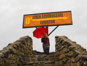 the equator in Ecuador