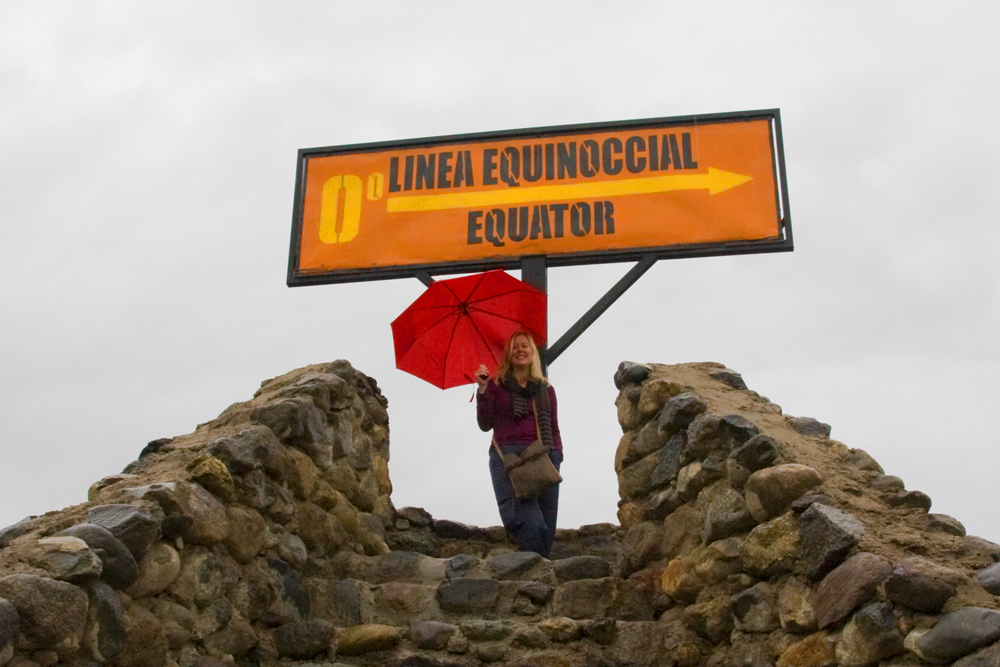 the equator in Ecuador