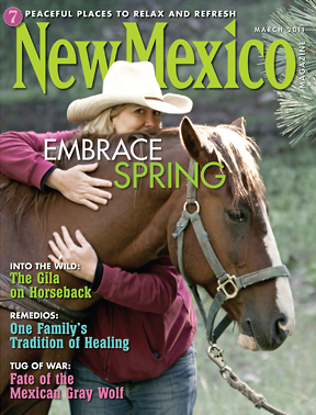 New Mexico magazine, March 2011 cover