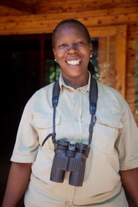 The first female forest ranger in Uganda.