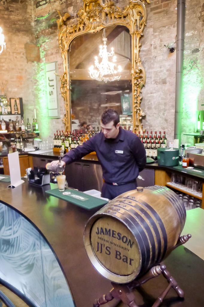 Jameson bar at the distillery