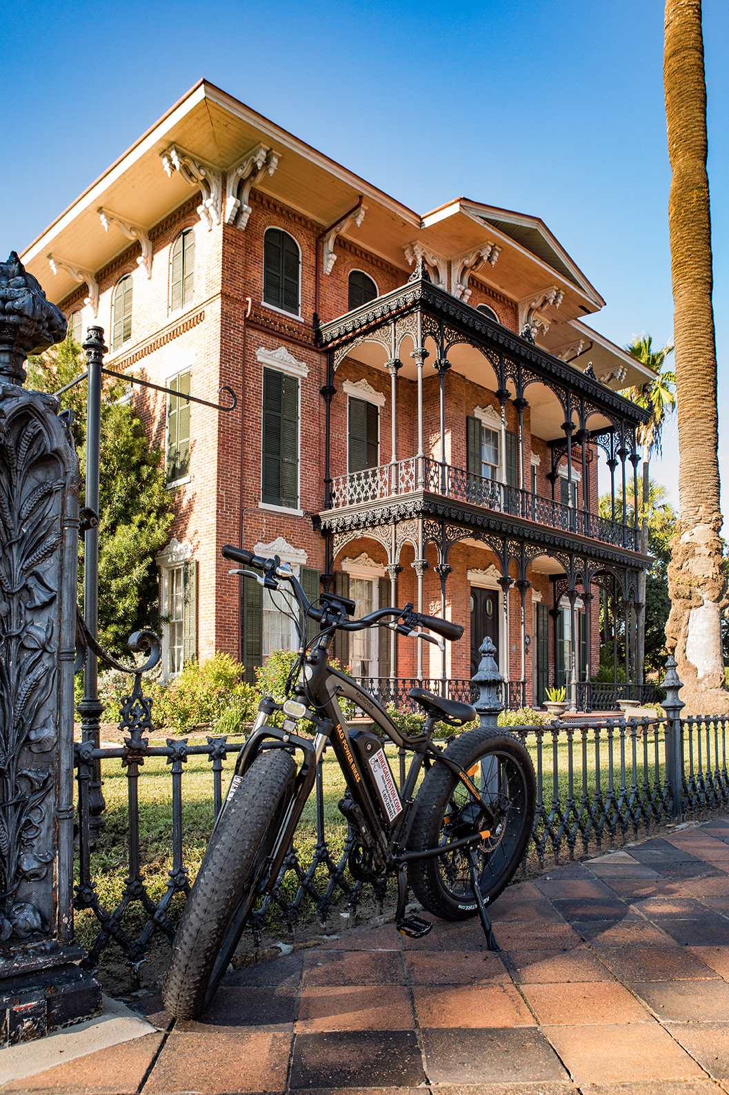 Zip E Bikes, located right across the street from The Tremont House, is a great way to see the sights around the island. 