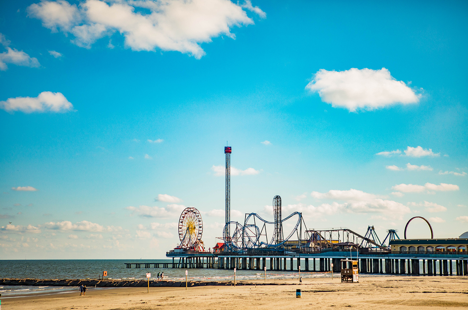 Pleasure Pier, Galveston, Texas