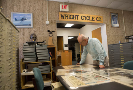 The Wright State University Special Collections and Archives includes artifacts from the Wright Brothers including journals, photographs, medals and more.