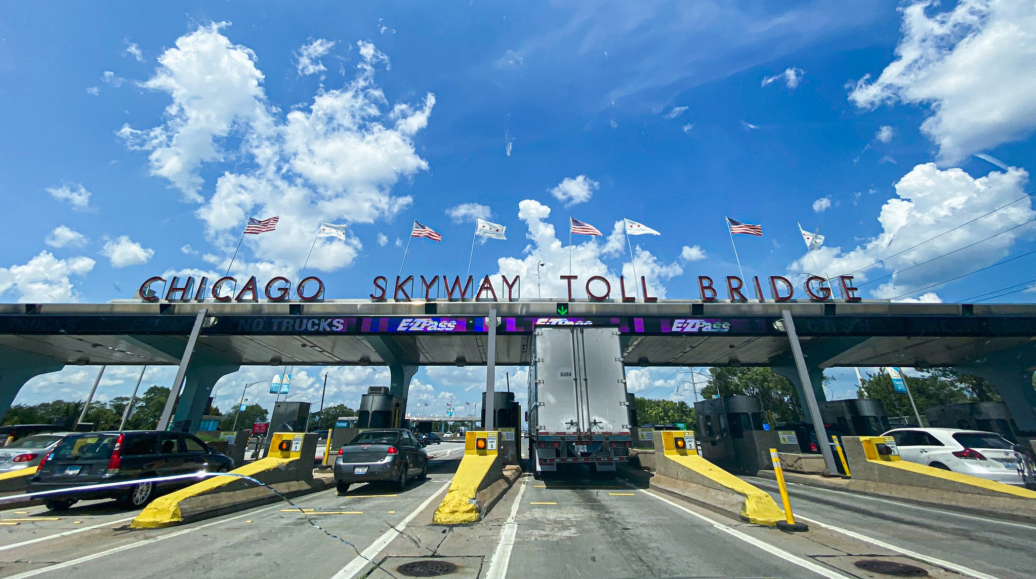 The Chicago Skyway Toll Bridge. Photo by Laura Watilo Blake of FarflungTravels.com