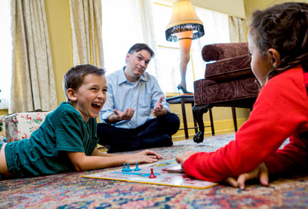 Play board games in the light of the infamous leg lamp in the living room of the A Christmas Story House. Once the tours are finished for the day, overnight guests have the run of the place.