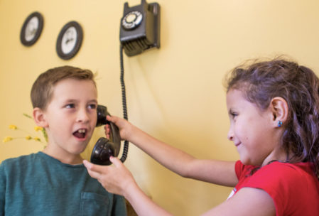 The hallway phone at the A Christmas Story